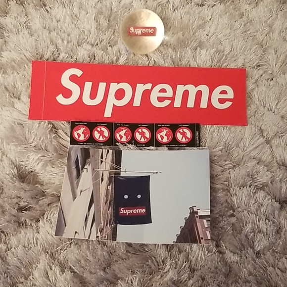 Supreme Other - Supreme stickers and Supreme bouncy ball